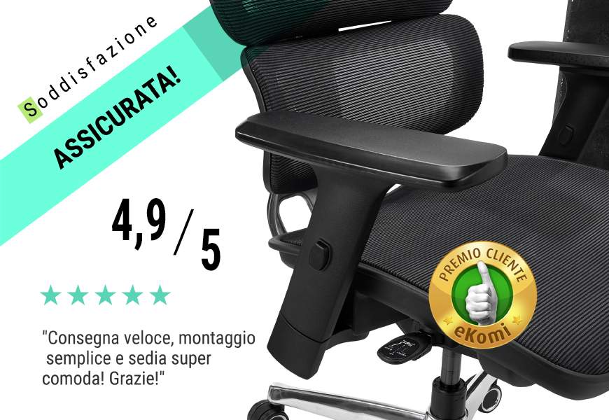 Soddisfazione Garantita su Sediadaufficio