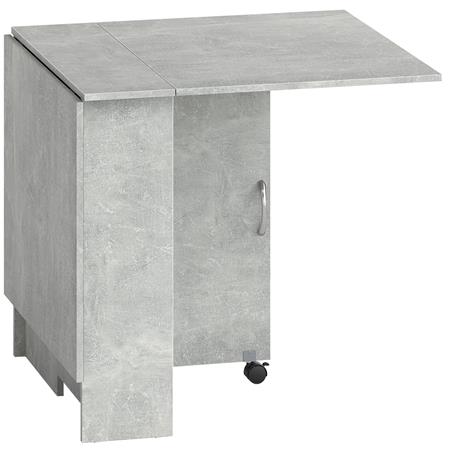 Tavolo per Sala Riunioni MORONI, Pieghevole, Salvaspazio, in Legno colore Grigio